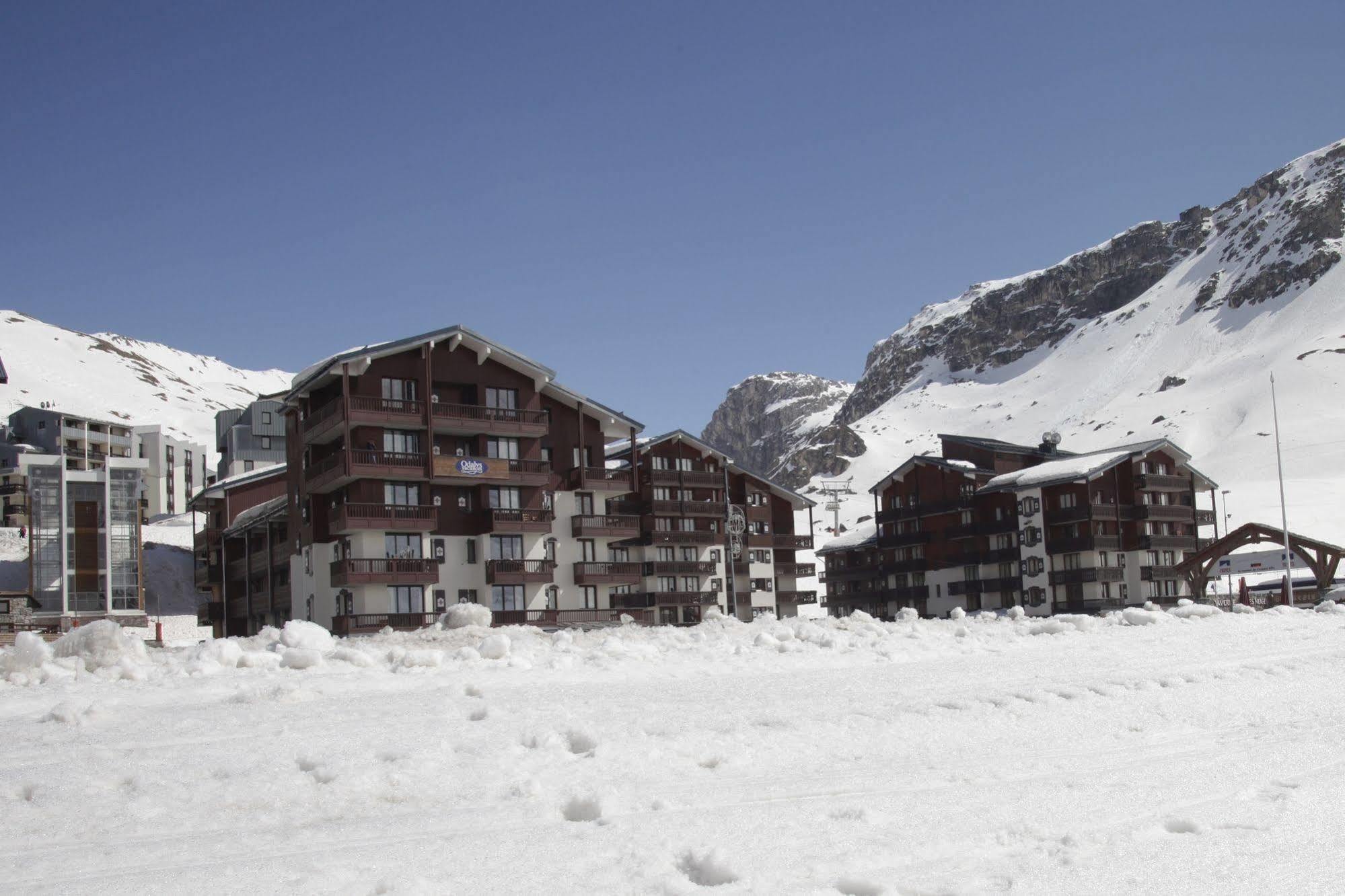 Résidence Odalys Le Rond Point Des Pistes Tignes Esterno foto